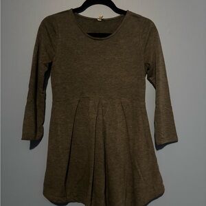Gray MATERNITY long sleeve